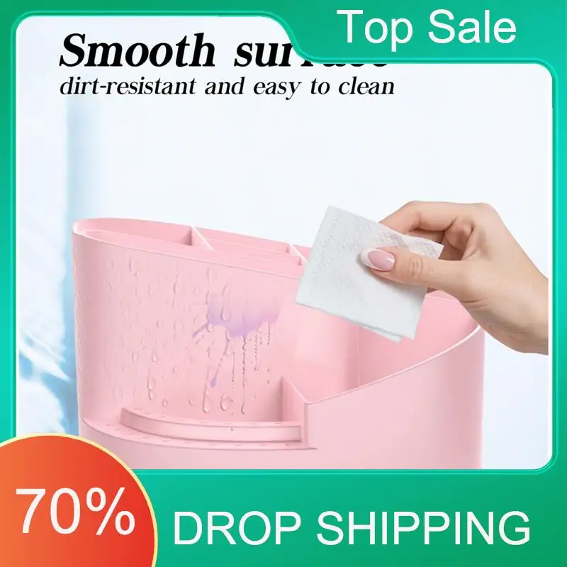 プロフェッショナル18穴ネイルドリルホルダー ネイルドリルビットホルダー デスクオーガナイザー ネイルドリルホルダー スタンド ピンク