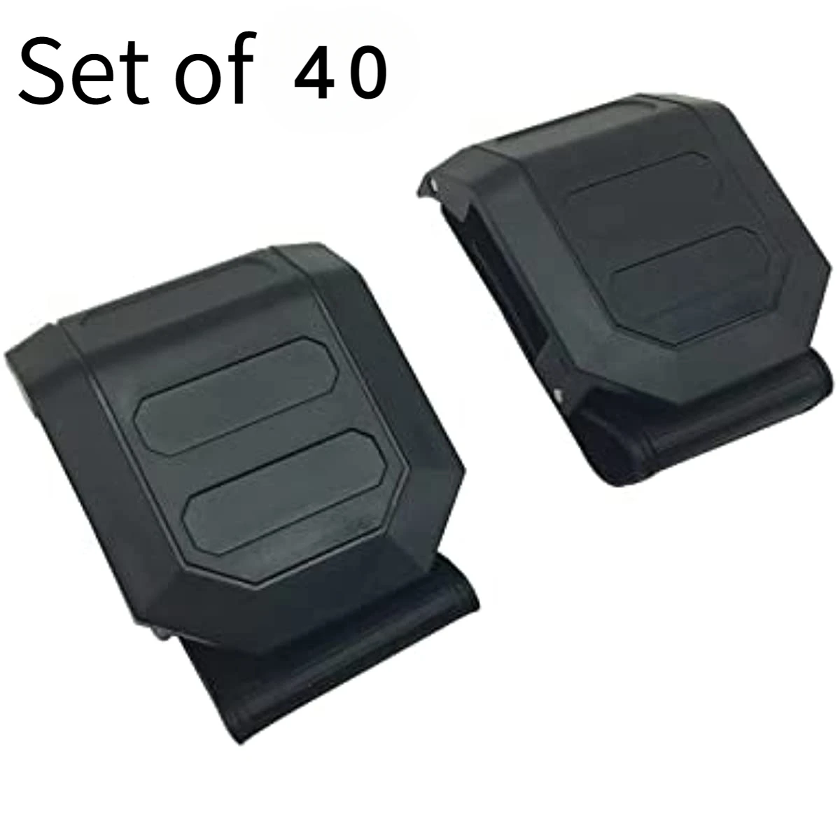 

40 Set 2 Pcs UTV Windshield Mounting Clips Straps for Cage Diameters 1.5”-2” Round Tubing RZR 1000 900s 800s 570 All 4 Seaters