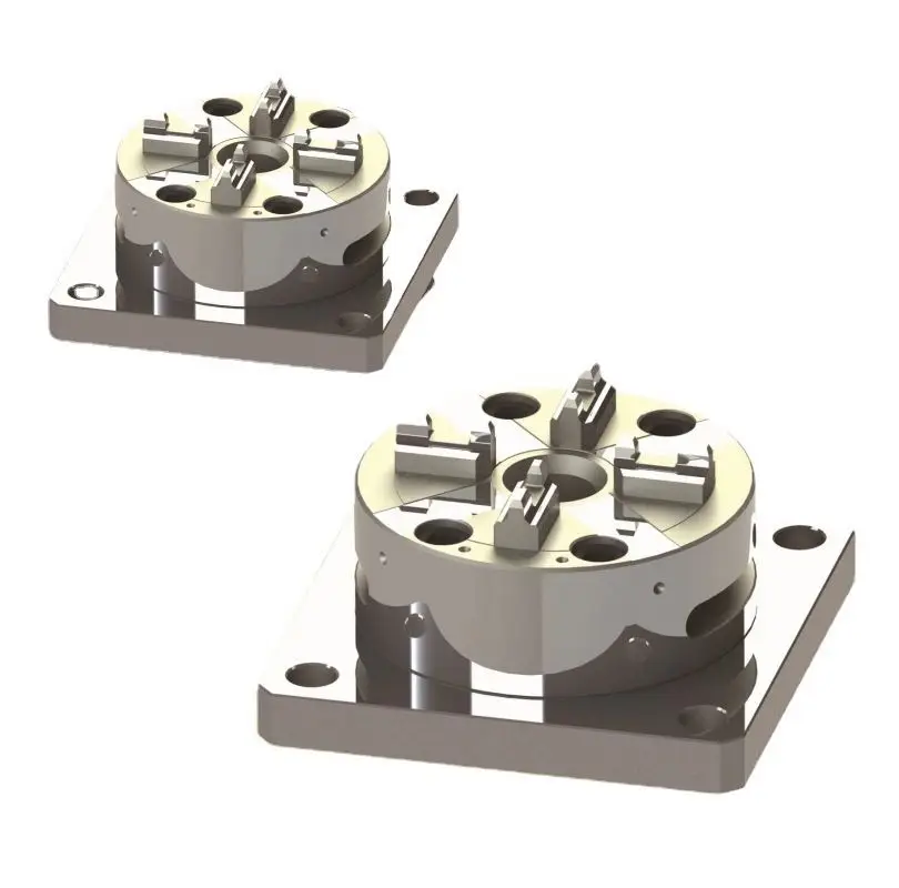 

TLF Custom Precision Pneumatic Chuck Series 4jaw Independent Chuck SY-ER007 D100 Hydraulic Chuck CNC Machining With High Perform
