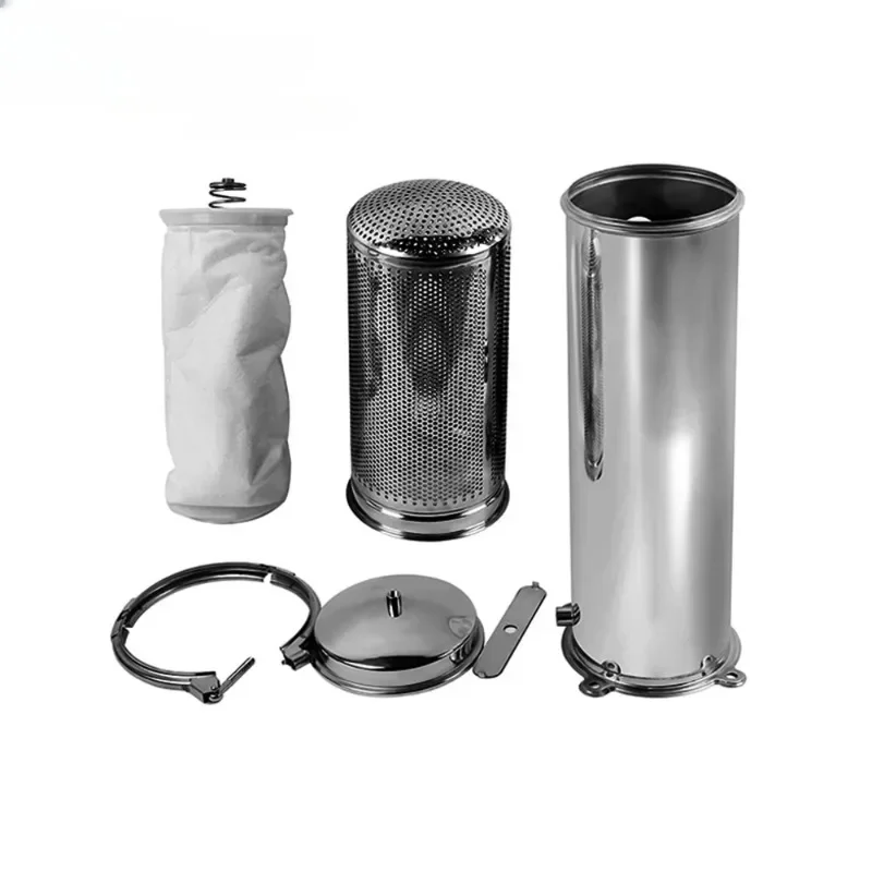 Single Bag Stainless Steel Cartridge Water Ss316 Tank Filter Housing