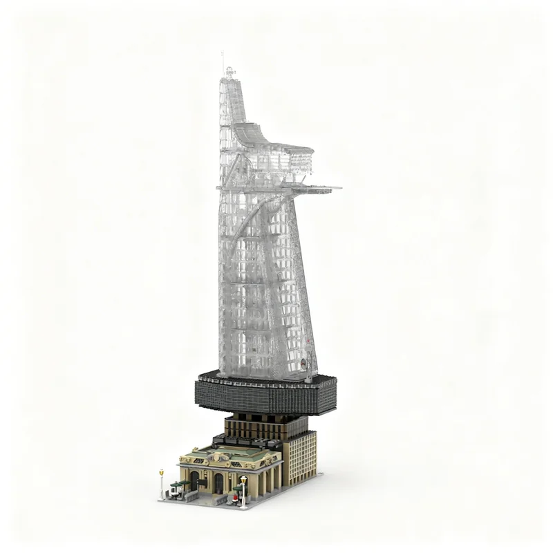 5408pcs MOC Grand Central Terminal Metlife Add-on Modular Buildings Model Toys Building Blocks Construction Christmas Gift 3D