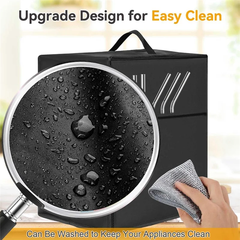 【Lowest-Price!】Slushie Machine Cover For Ninja Slushi FS301C/FS301/FS300/FS299 Heat-Resistant Waterproof Bag