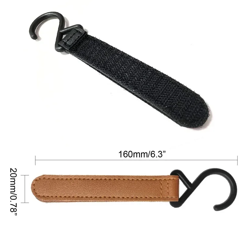 بو الجلود الطفل خطاف عربة الأطفال اكسسوارات البلاستيك عربة أطفال هوك السحرية عصا هوك عربة يدفع باليدين شماعات معلقة 1/2 قطعة #6