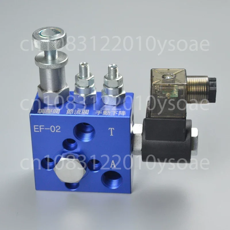 Solenoid Valve Assembly for Freight Elevators—Power Units EF02 ET02