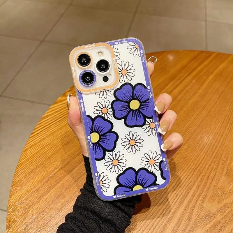 INS Oil Painting Flower Phone Case For Xiaomi Redmi Note 13 Pro 4G 12 Pro + Note 13 Pro Plus 5G 12S 12C 13C Soft TPU Shockproof