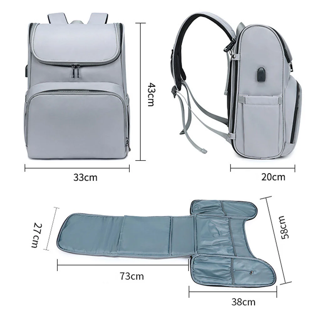 Newborn Diaper Bag Outdoor Nappy Backpack Travel Maternity Bag For Mom Baby Multi-function Waterproof Outdoor Travel Diaper Bags