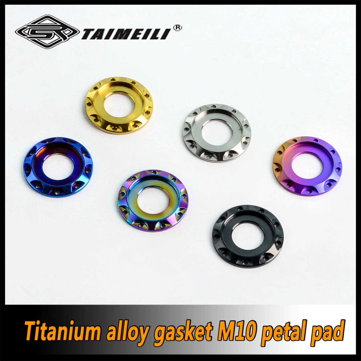 TAIMEILI Dichtung aus Titanlegierung, M10, Zahnraddichtung/Blattdichtung, für Motorradmodifikationen und -wartung, 1 Stück. – Detail 3
