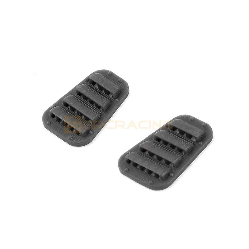 2pcs Hood Intake Grille for 1/18 RC Crawler Traxxas TRX4M TRX-4M Defender D110 Upgrade Parts