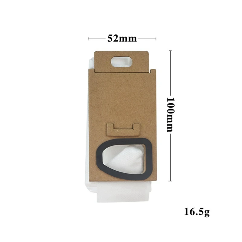 40Pcs Replacement Dust Bags For Xiaomi Roborock H7 H6 Vacuum Cleaner Non-Woven Fabric Bags Accessories