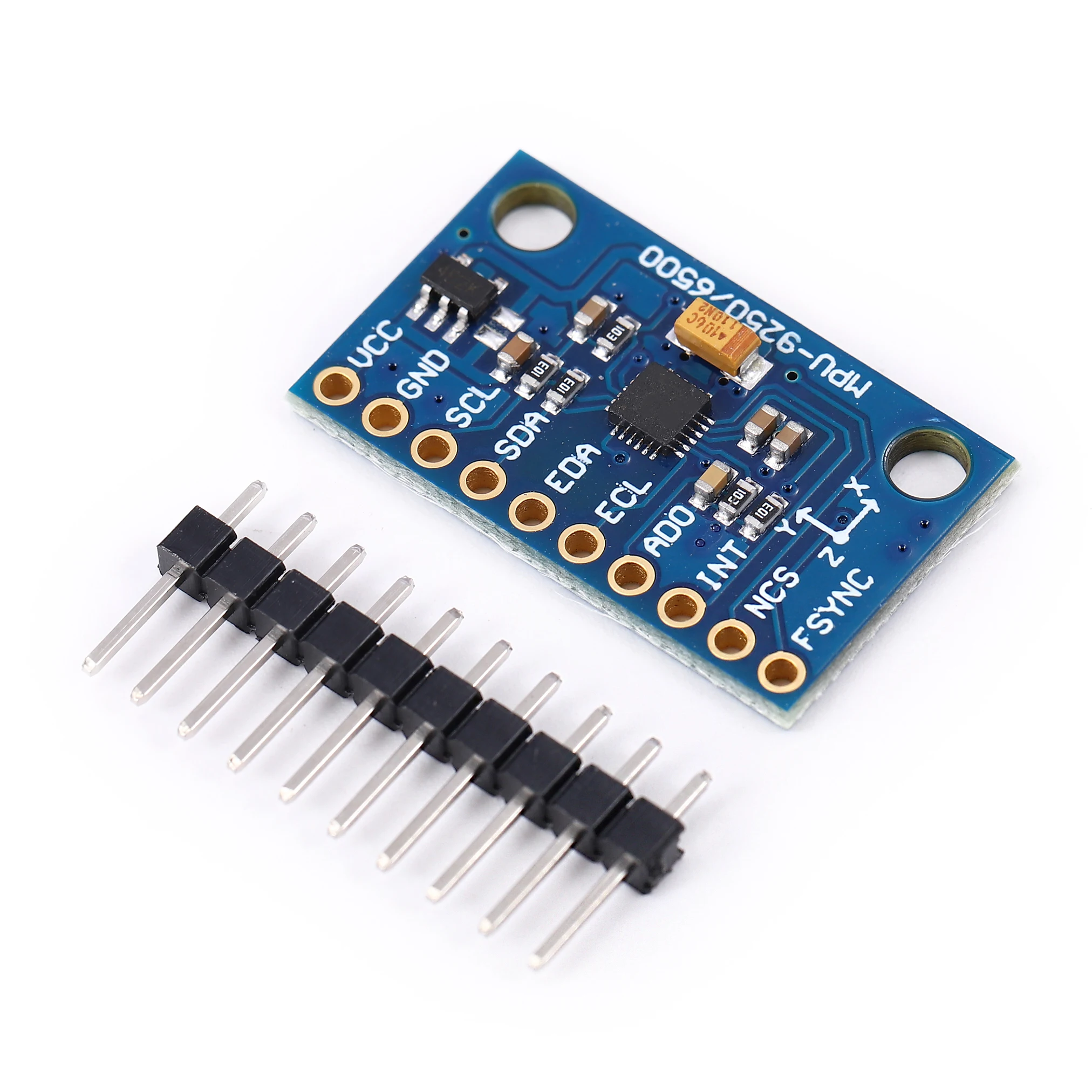 IIC I2C SPI MPU6500 MPU-6500 6-Axis Gyroscope Accelerometer Sensor Module Replace MPU6050 With Pins GY-6500