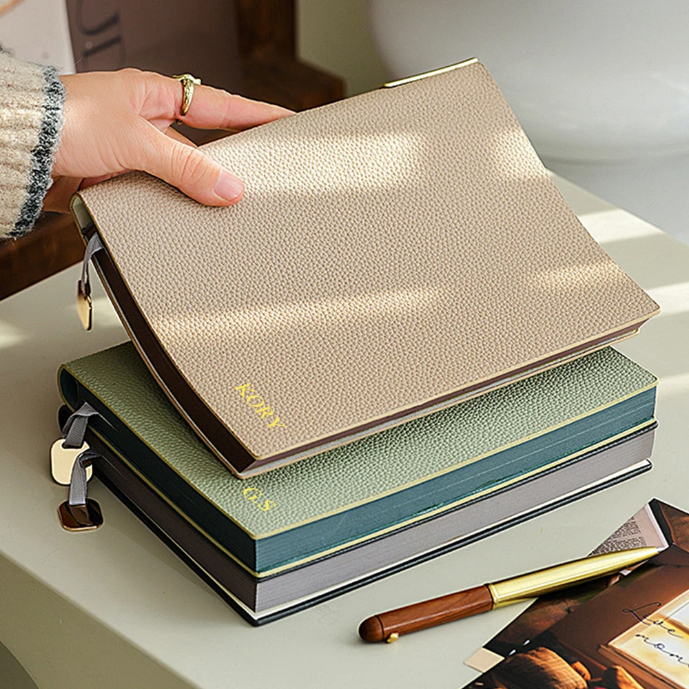 Business Büro Luxus Dokument Tasche PU Leder Benutzerdefinierte Name Große Kapazität A4 Papier Datei Tasche Mode Gravieren Logo Lagerung Taschen – Detail 17