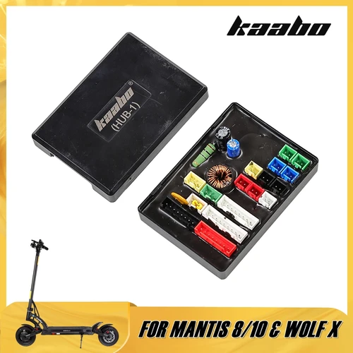 Caja de cubo Universal para KAABO MANTIS 8 Series MANTIS 10 Series WOLF WARRIOR X concentrador de línea de patinete eléctrico serie de 10 pulgadas