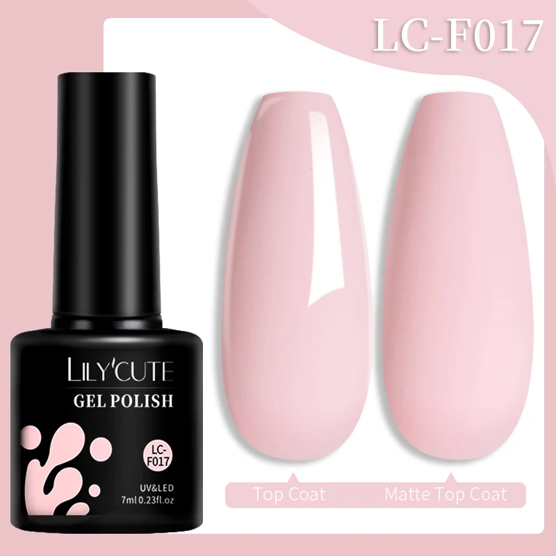 LILYCUTE 7 ml bunter Gel-Nagellack, langlebig, für Maniküre, semi-permanente Basis, Decklack, Nagelkunst, UV-Gel-Lack