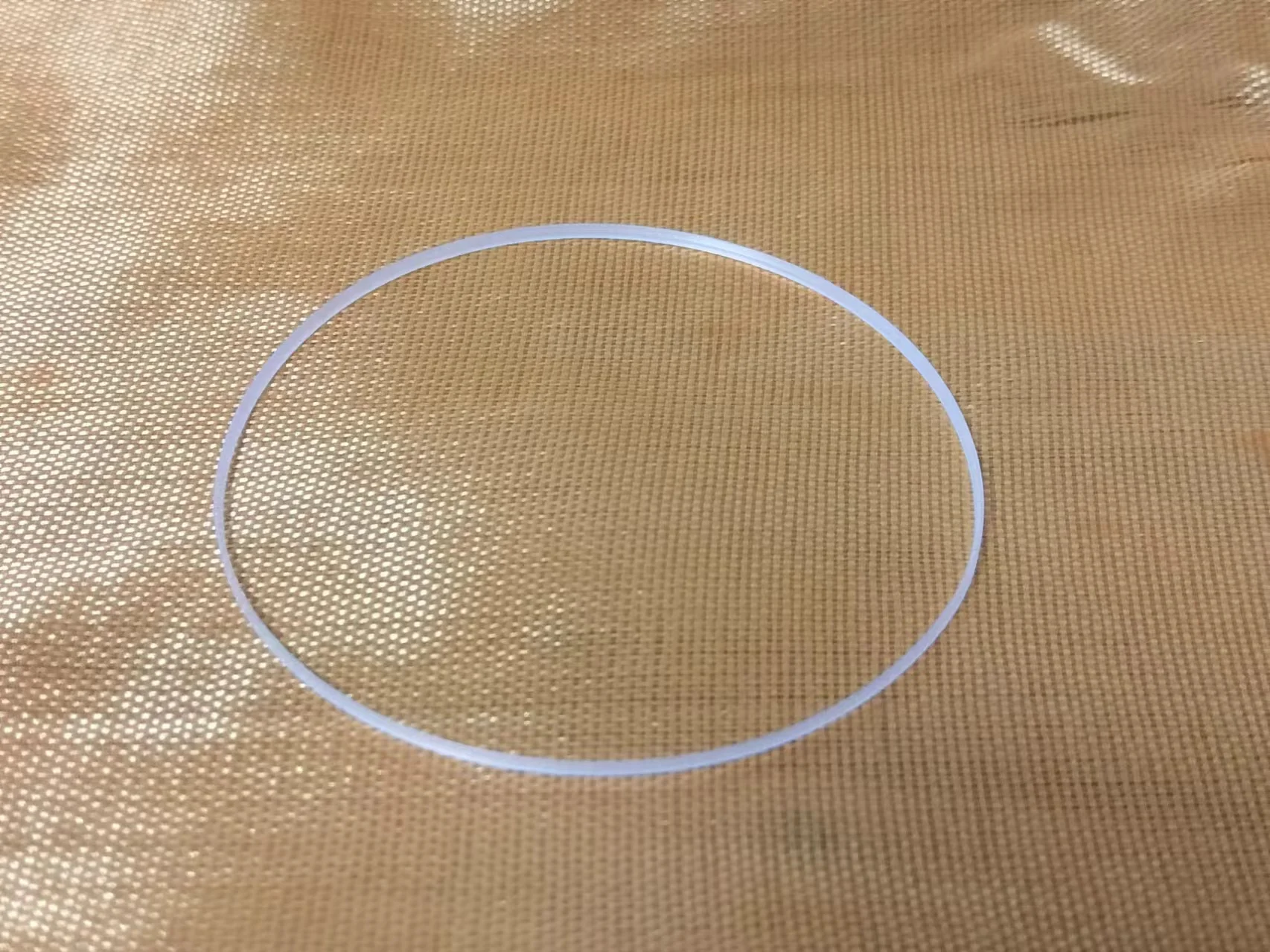 0.8mm Height Waterproof Watch Crystal I-ring Plastic Gasket Inner Diameter 16mm to 25.5mm for Glass 0.8mm-1.5mm Thick T2484