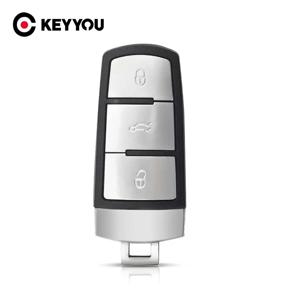 KEYYOU Remote 4 Buttons Car Key Case For Volkswagen VW Passat CC B6 B7 B7L CC R36 Maogotan B5 Passat 3C Car Key Shell