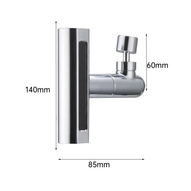 Waterfall Kitchen Faucet Kitchen Sink, Universal Swivel Multi Function Faucet, 3 in 1 360° Swivelling Waterfall Kitchen Tap