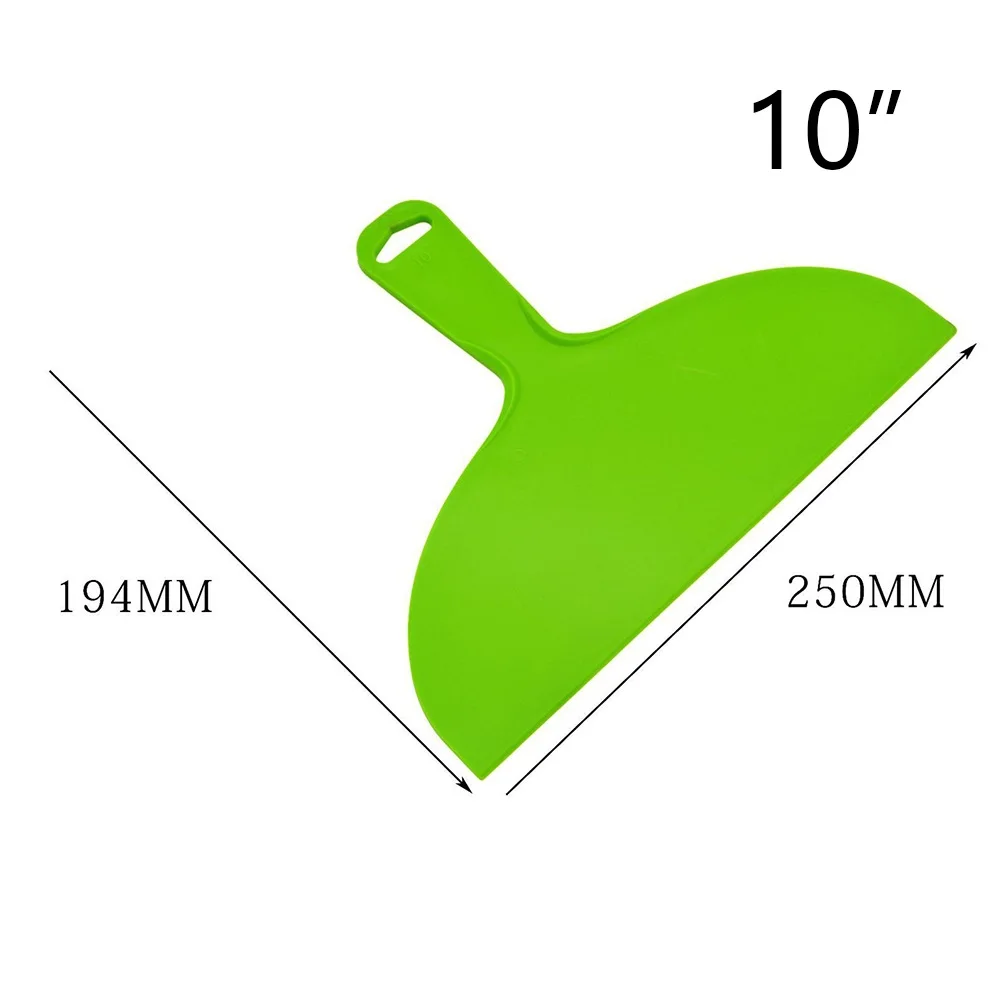 Raschietto Raschietto in plastica Vasca da bagno WC Miscelatore per mastice in plastica Skimmer Spalmatore per vernice 1 PC 2/4/6/8/10 pollici Riempimento Verde