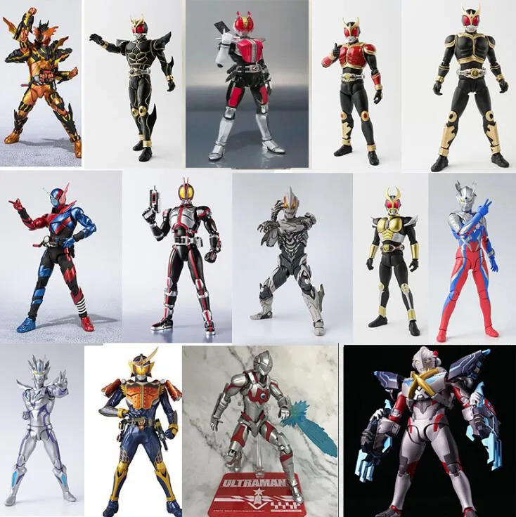 SHF Anime Masked Rider Kamen Rider Zero Articulated Collection Action Figure Model Toys