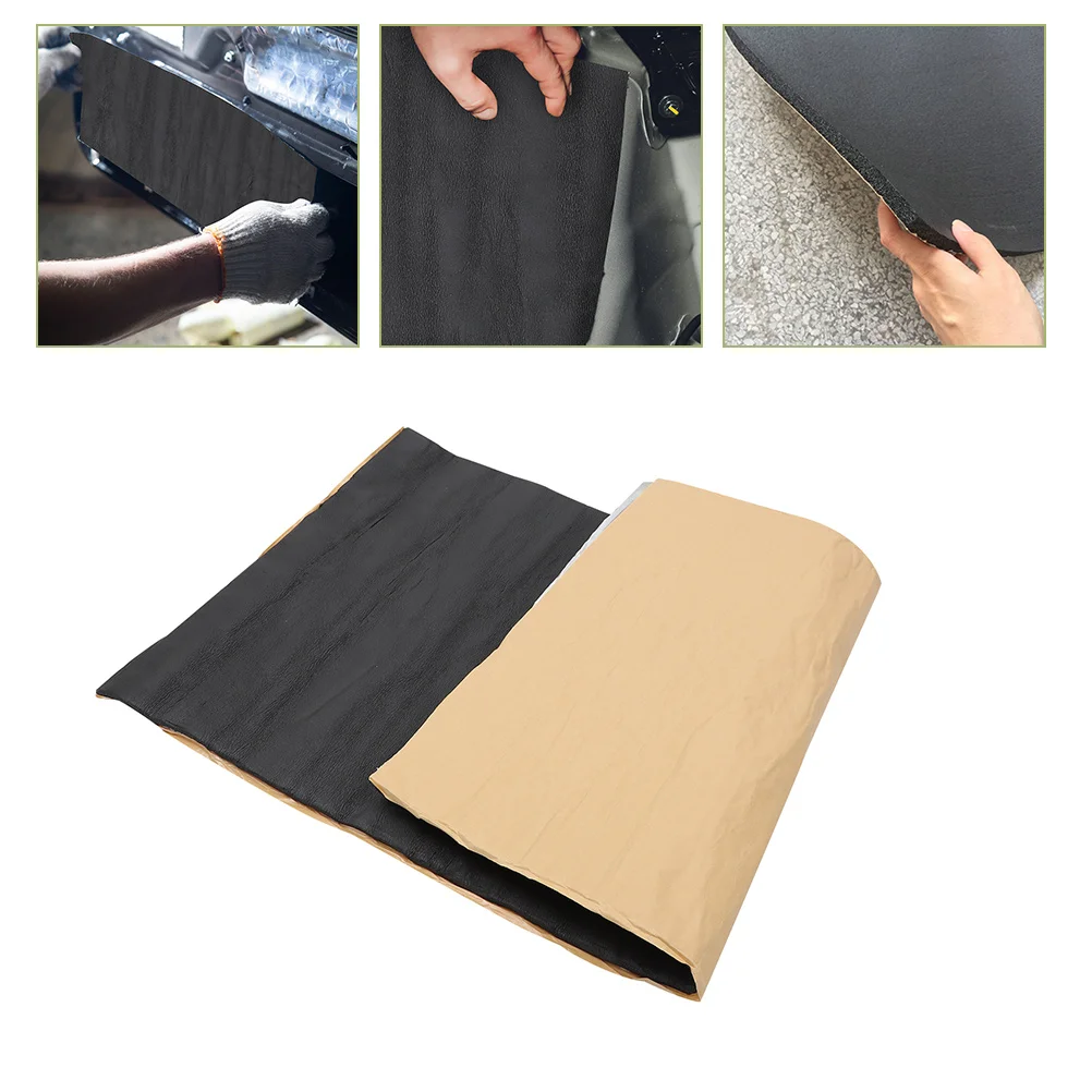 

2 Pcs Sound Insulation Cotton Sound-proof Panel Pad Acoustic Silence Deadening