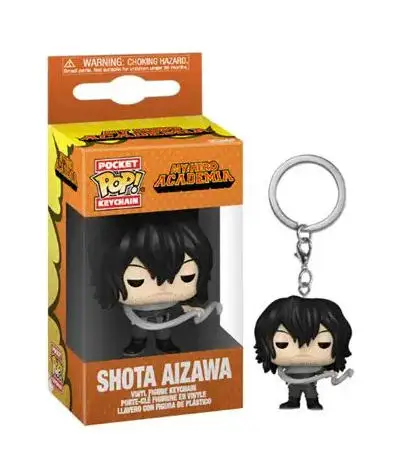 Llavero Funko POP Pocket Pop de My Hero Academia, Shota Aizawa, Figura de Acción, Juguete Coleccionable, Regalo