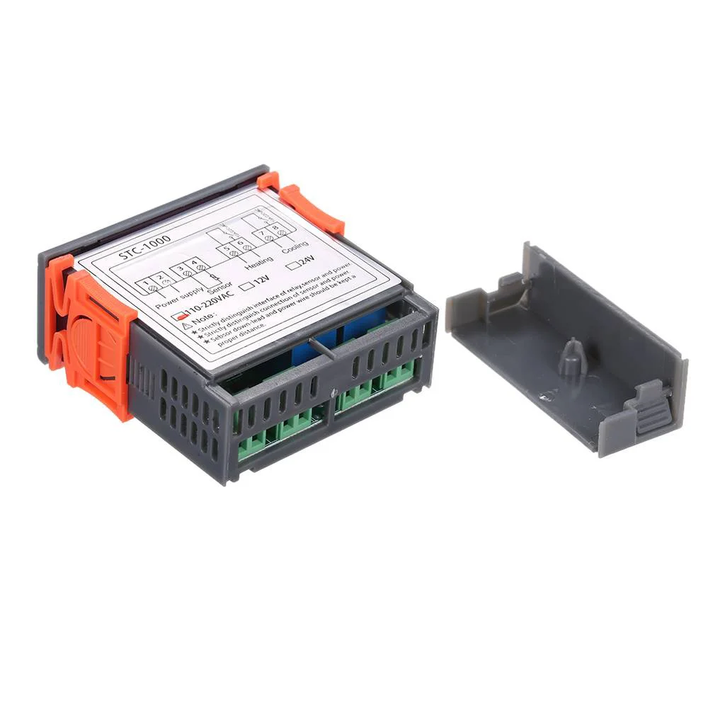 Temperature Controller Thermostat regulator incubator Relay LED NTC10A Heating Cooling STC-1000 12V 24V 220V