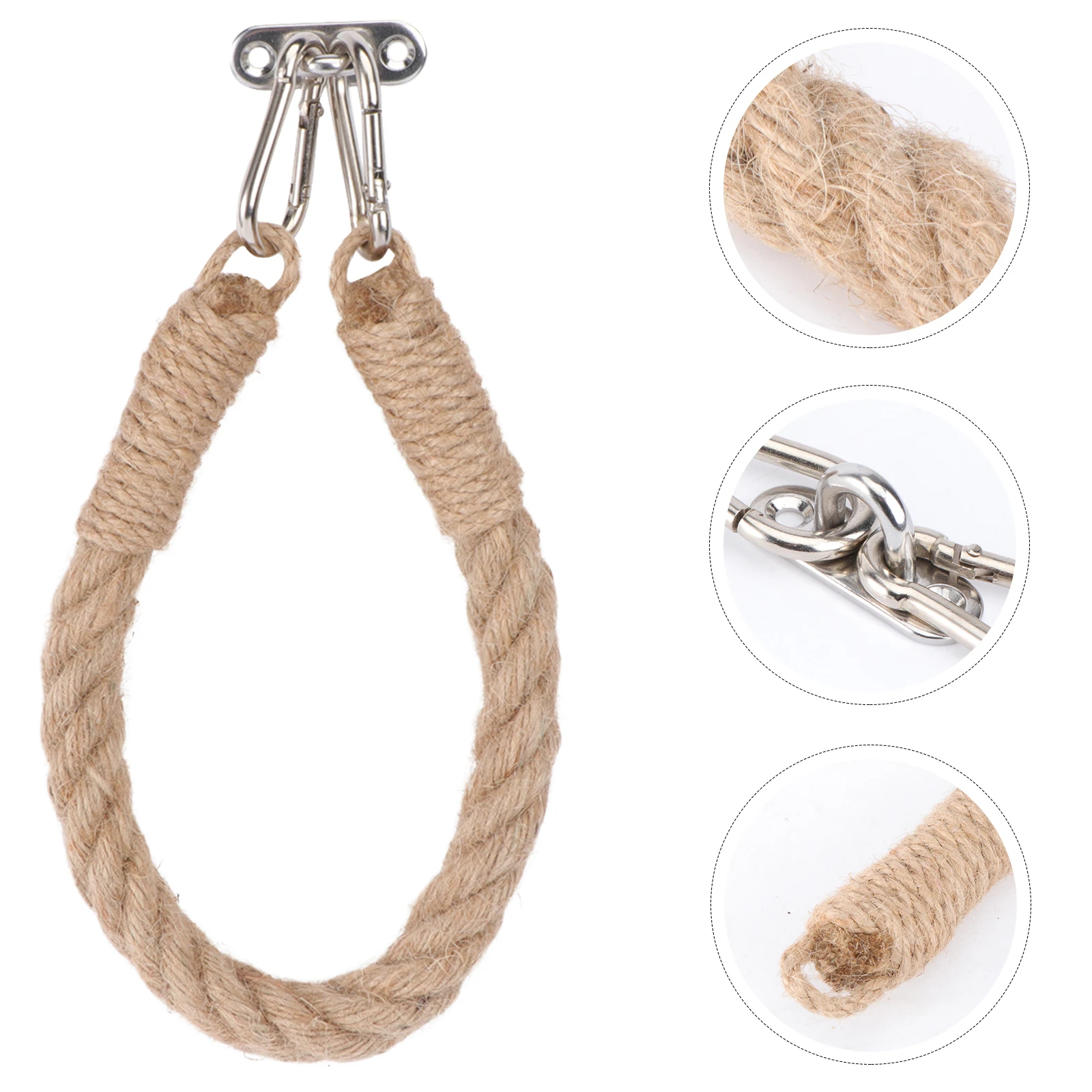 

1pc Hemp Rope Toilet Paper Holder Wall Hanger Storage Rack Stylish Design Bathroom Kitchen Accessories Practical Gift Home Decor
