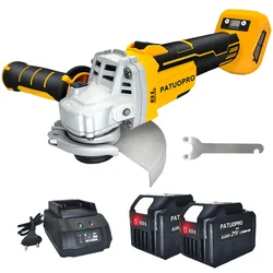 125mm Brushless Electric Grinder Cordless Angle Grinder Cutting Polishing Machine Speed Digital Display For Makita 18V Battery