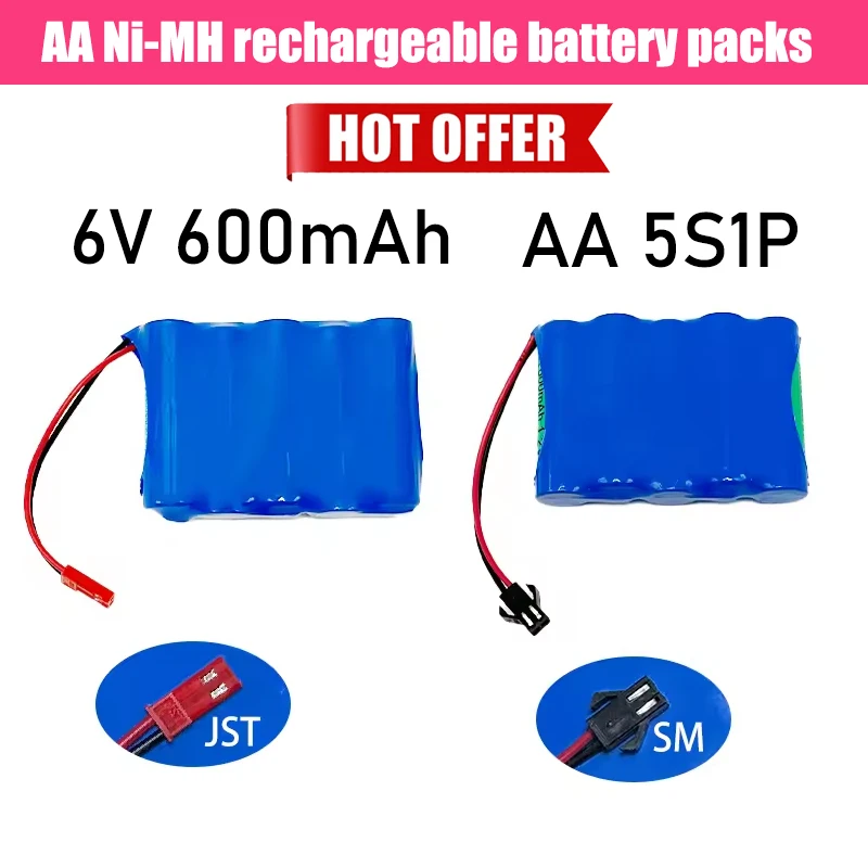 Aa 6V 600Mah 5S1P N… - image