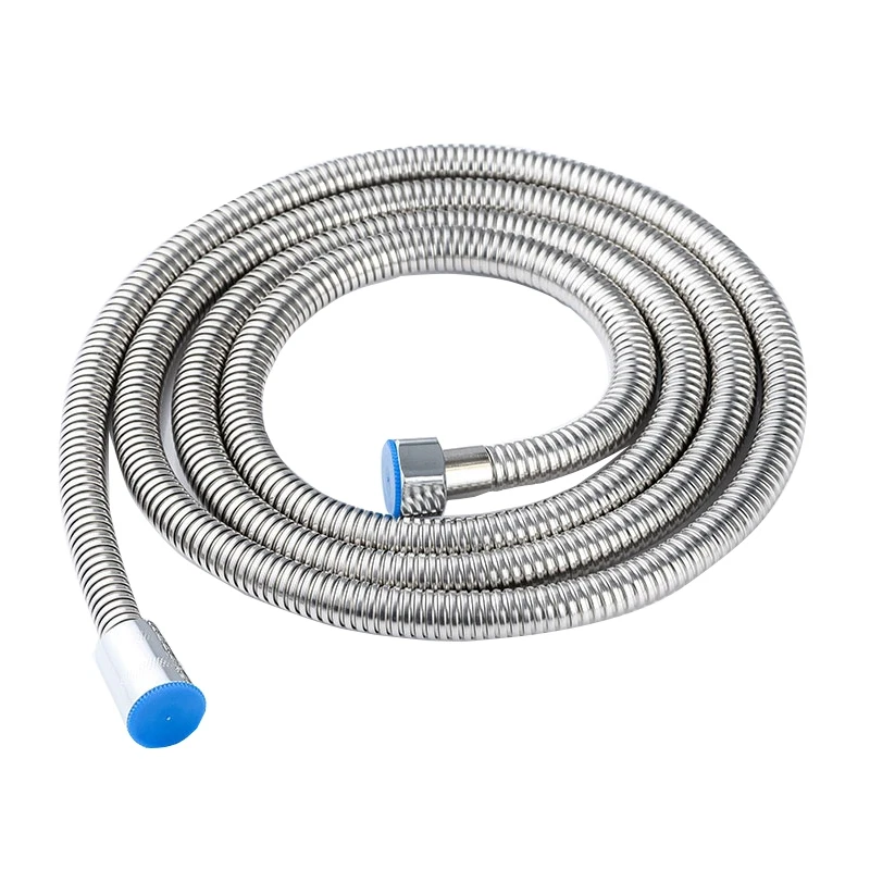 1.5m 2m Flexible Stainless Steel Plumbing Hose Shower Head Tube 1-2m Bath Accessories Water heater household plumbing