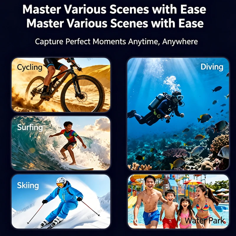Für DJI OSMO Pocket 4 Wasserdichtes Gehäuse 50M Tauchgehäuse Schutzschale Unterwasser-Tauchgehäuse für DJI Pocket 4 Kamera-Zubehör – Detail 11