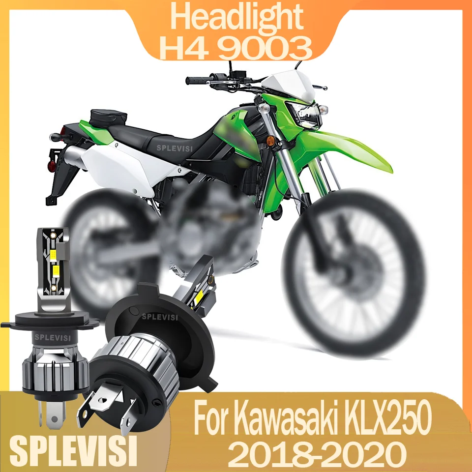 

Easy-Install No Tools Needed IP68 Waterproof Rating LED H4 Long-Term Use motorcycle Headlight For Kawasaki KLX250 2018 2019 2020