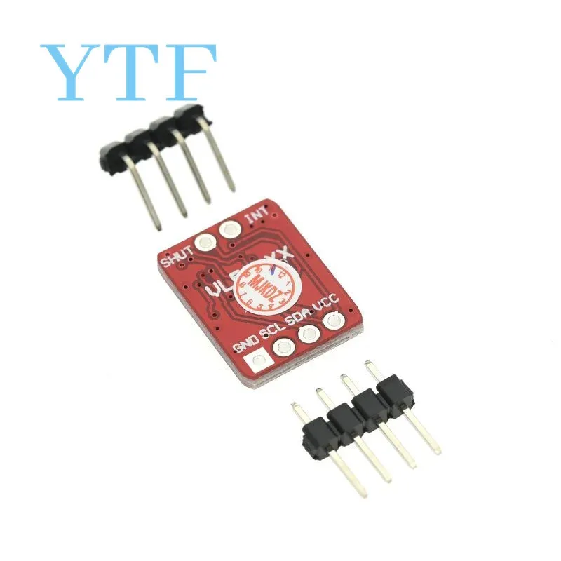 50Hz 3.3-5v VL53L1X Laser Ranging Sensor Module 4cm-4m Ranging Module ToF Distance Measurement I2C 12x17x3.2mm PCB Sensor Board