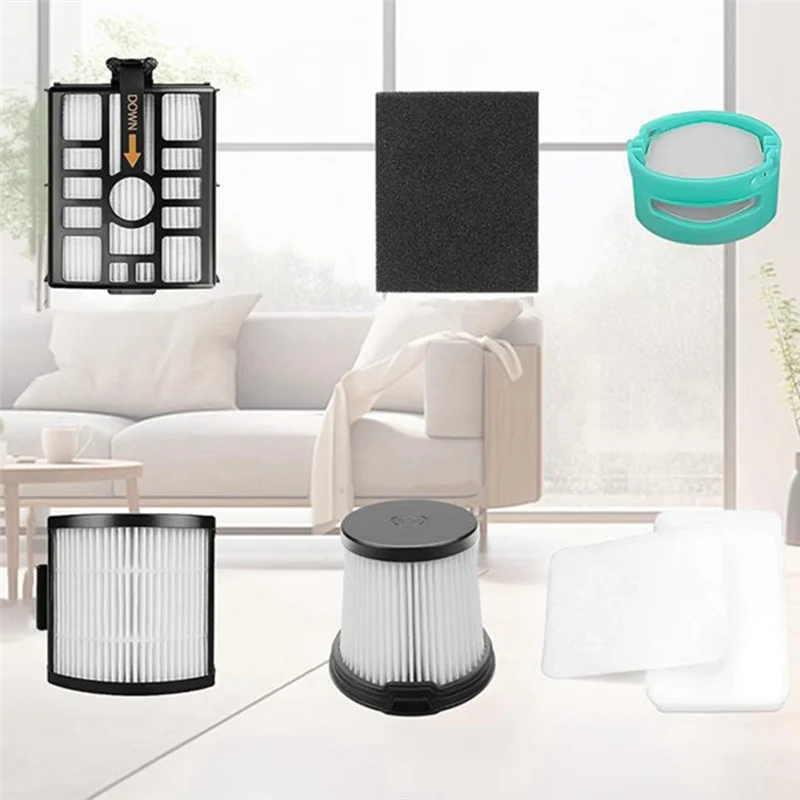 ABUS-IW3511 مرشحات استبدال ل القرش كشف برو اللاسلكي عصا IW1111 IW3511 مكنسة كهربائية مجموعة مرشح أجزاء الملحقات