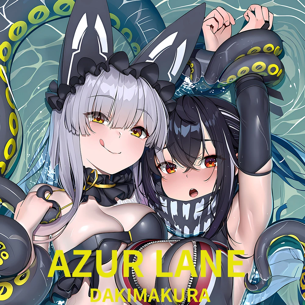 

Azur Lane Bserver Alpha Dakimakura 2WAY Hugging Body Pillow Case Anime Pillow Cushion Cover