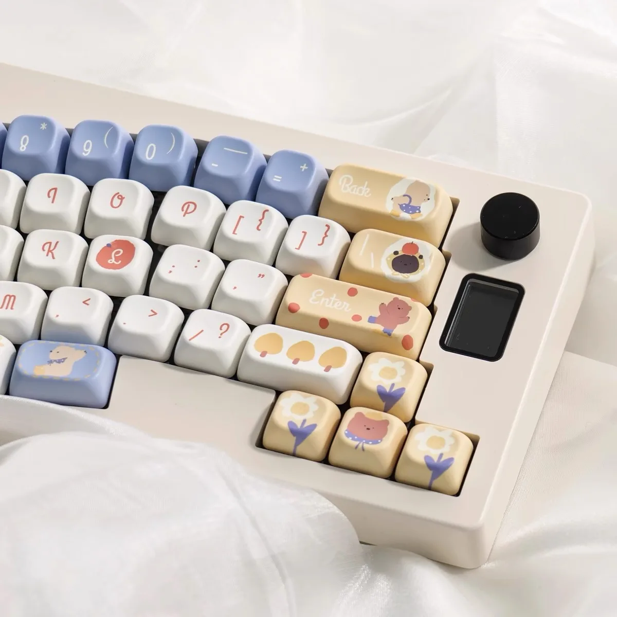 Cute Keycap Kawaii Keycap FOA/XOA Profile PBT Keycaps 140 Keys COOL Cap Dye Sublimation Mechanical Keyboard Keycap MX Switch