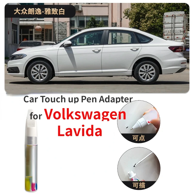 Car Touch up Pen Adapter for Volkswagen Lavida Paint Fixer Elegant White Mysterious Black 22 Lavida plus Supplies Car Scratch