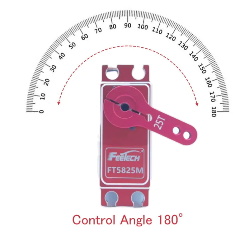 

FEETECH FT5835M цифровой радиоуправляемый сервопривод с высоким крутящим моментом для Hsp/HPI/Tamiya/Traxxa Nitro RC автомобилей стальные шестерни игрушка с дистанционным управлением
