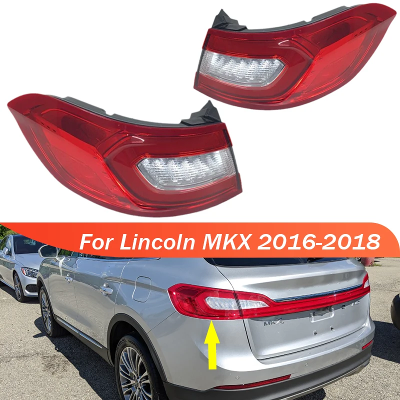 

Taillamp Taillight For Lincoln MKX 2016-2018 Car Rear Bumper Tail Light Brake Stop Reverse Turn Signal Lamp