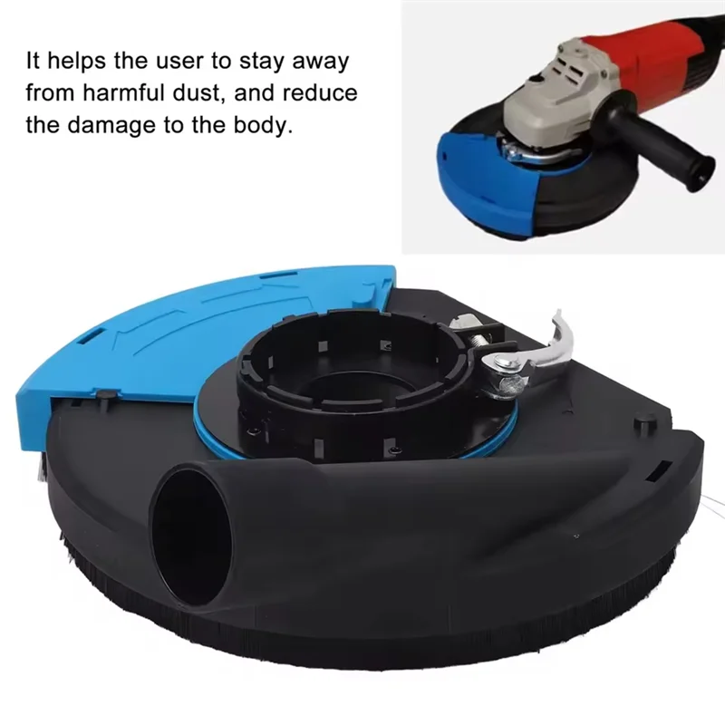 

A70P Blue Black Dust Shroud For 7 Inch For Angle Grinder Universal Exterior Grinding 180Mm