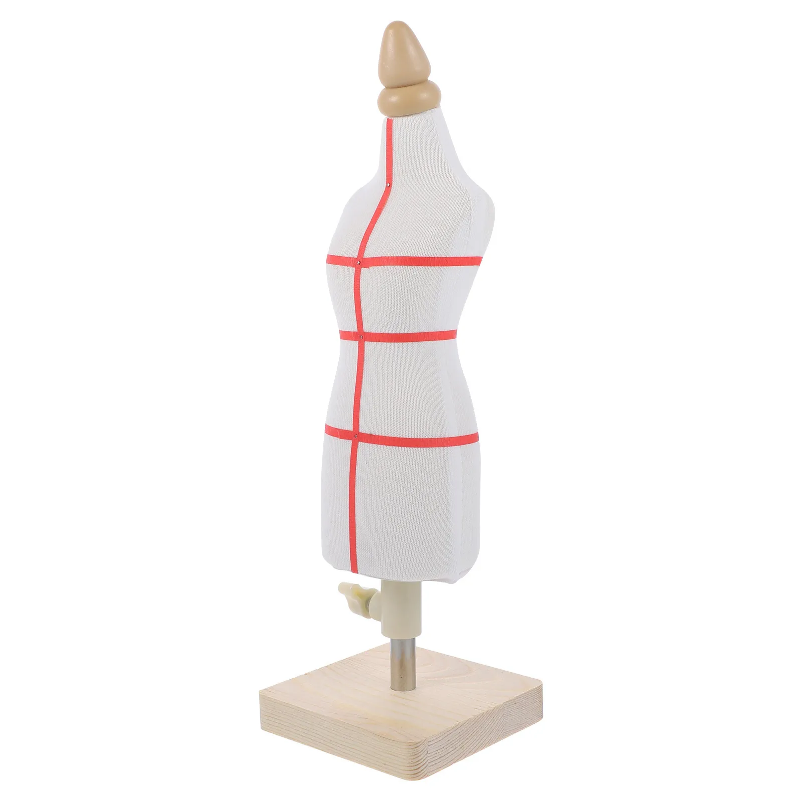 1Set Kleding Etalagepop Houten Jurk Stand voor Home Decor Fotografie Etalage Display Buste Mannequin Vrouw Naaien
