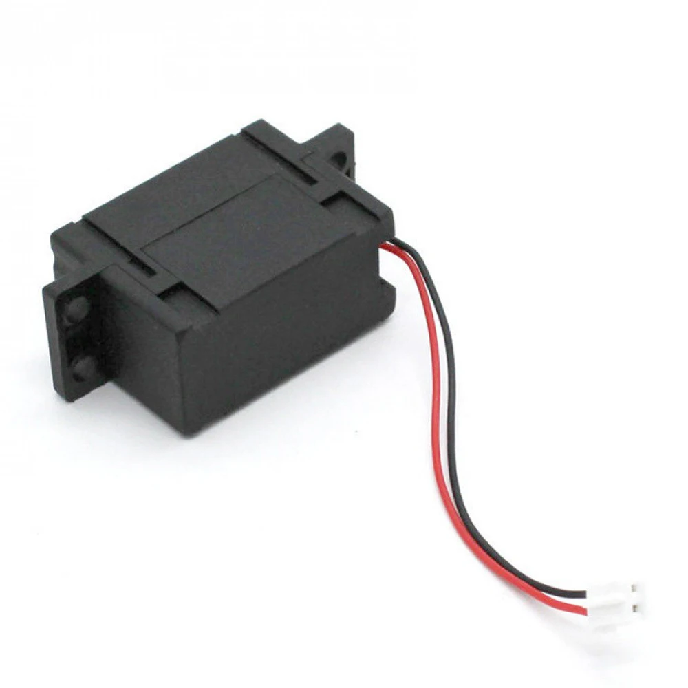 

Square Box Gear Motor Metal Gear Wire 5.8mm Shaft 3-6V 48RPM-90RPM 2.5mm Screw Hole DIY Craft Toy Accessory with 7cm Long Cable