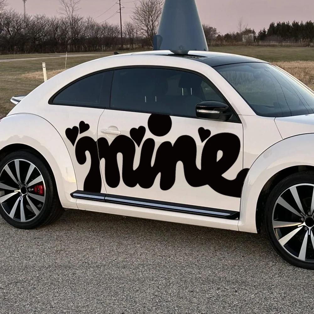 

Car Door Side Stickers Kit For VW Beetle Auto Wrap Vinyl Film Waterproof Creative Vehicles PVC Stickers Exterior Car Accessories