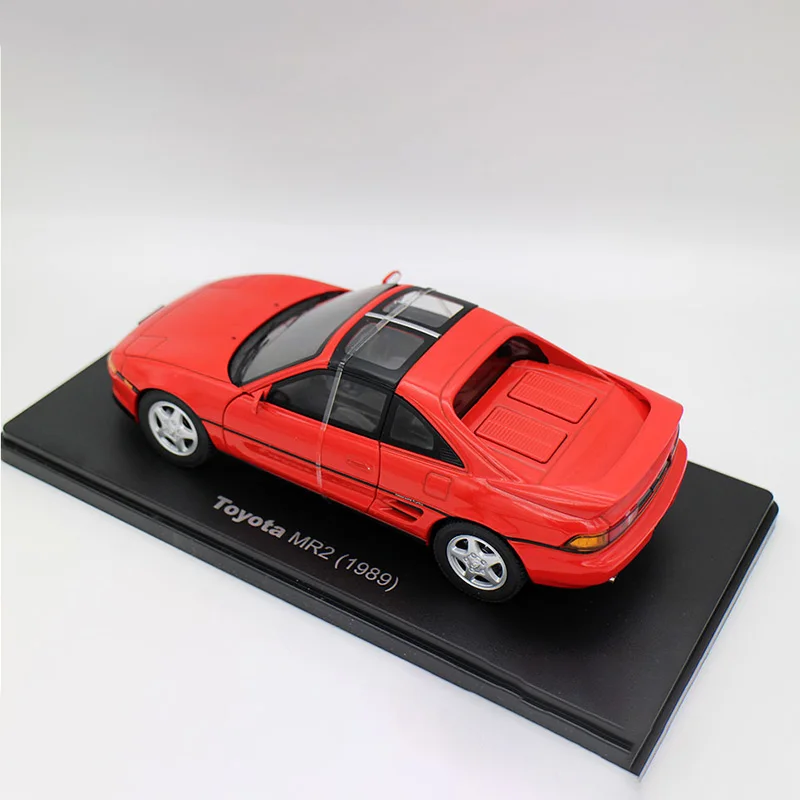 Mr2 1989合金カーモデル、収集装飾品、1:24スケール