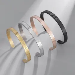 Pulsera de acero inoxidable Ayatul Kursi para hombres y mujeres, brazalete árabe, joyería islámica musulmana, regalo Eid al-fitr