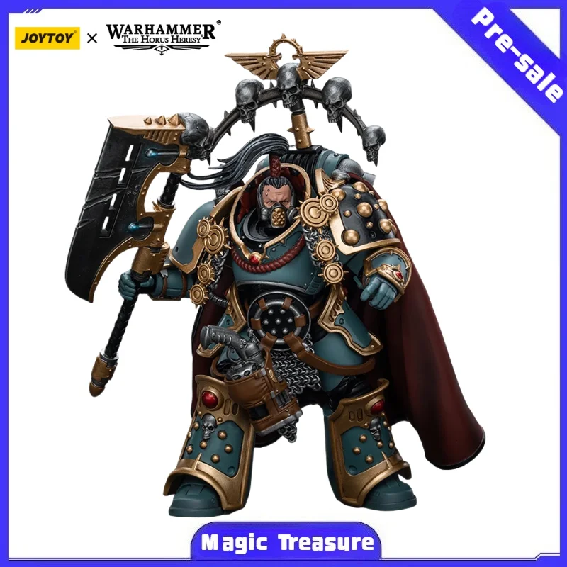 【MT】Pre-sale JOYTOY Warhammer The Horus Heresy Sons of Horus Legion Praetor with Power Axe Action Figure 1/8 Scale