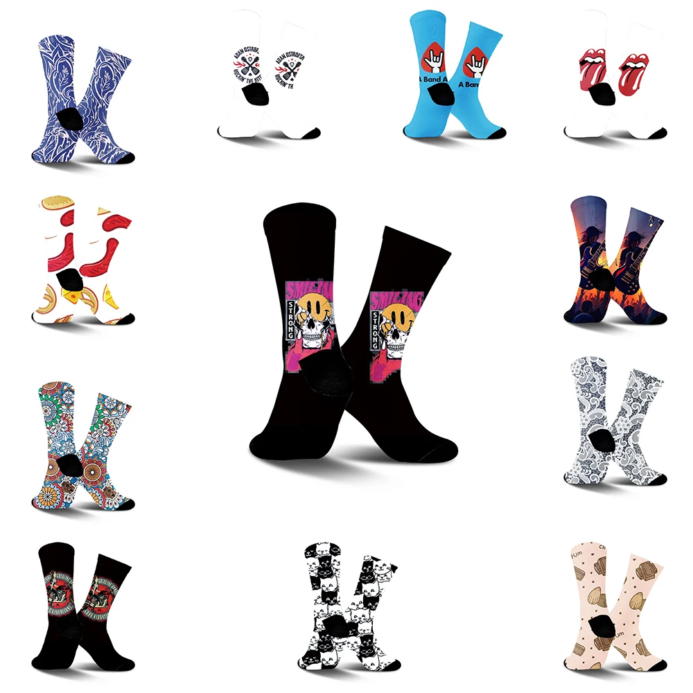 

Get ready to ride! Moisture absorbing, tough socks with diverse patterns.Transform your cycling into a stylish event in a jiffy