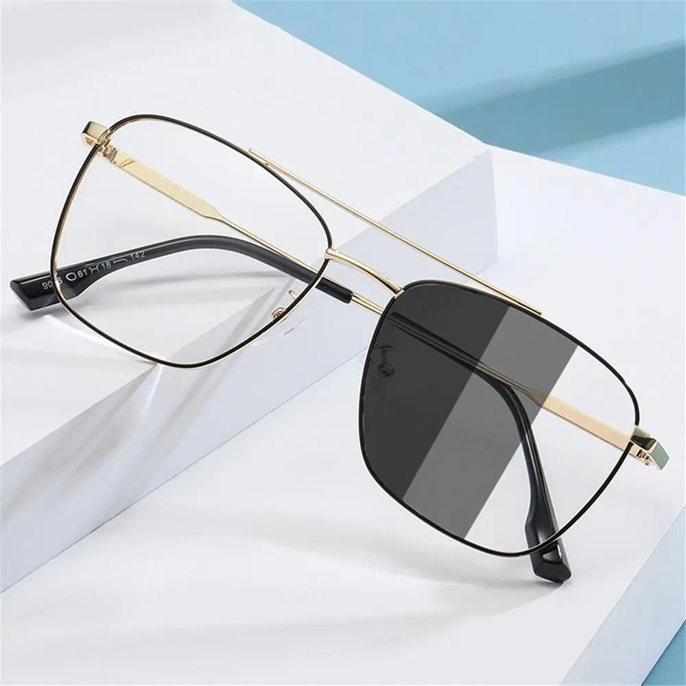 Fashion Anti Radiation Metal Anti Blue Light Eyeglasses Computer Glasses Photochromic Glasses