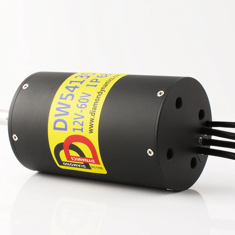

DW54135 Internal Motor Waterproof Brushless Motor 11000RPM 12v-60v 7000w Waterproof Motor with Hall Cable
