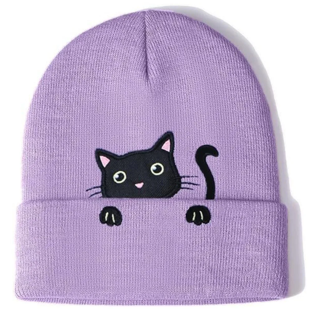 Gorro de punto grueso de felpa para hombre y mujer, gorro cálido de invierno, orejeras muy elásticas, gorro de Calavera, Unisex, gran oferta