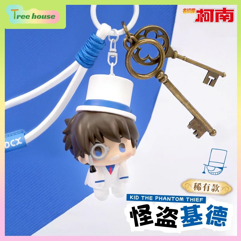 

Детектив Конан, 5 см, слепая коробка, подвесная серия Moe Detective Mystery Box Shinichi Mouri Ran Kidd, аниме-фигурка, брелок, милые подарки